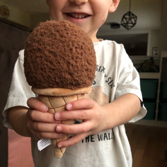 Jellycat Irresistible Chocolate Ice Cream Cone - Picture 2 of 3